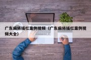 广东麻将插杠案例视频（广东麻将插杠案例视频大全）