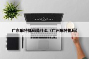 广东麻将抓码是什么（广州麻将抓码）